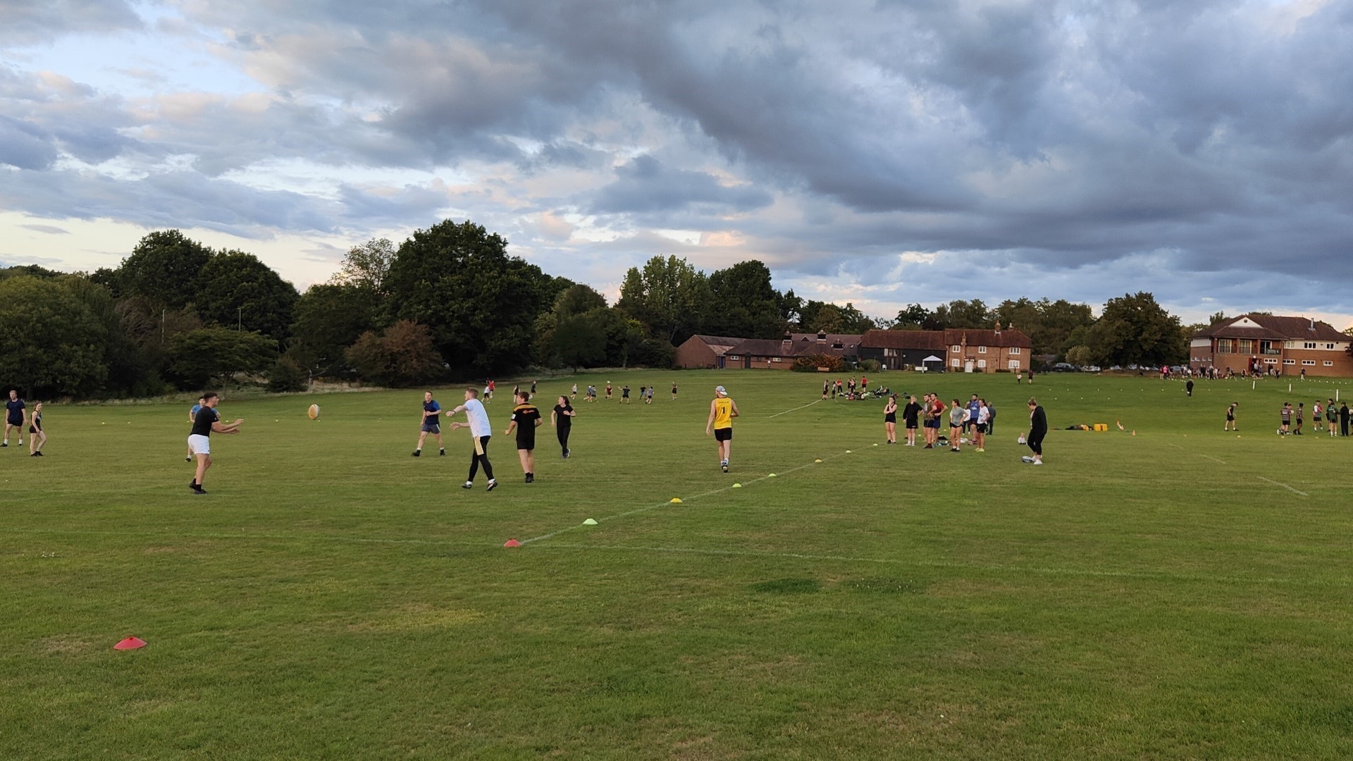 Image of Guildfordians RFC (GRFC) Touch Rugby team located on Stoke Park Guildford - Enjoyment